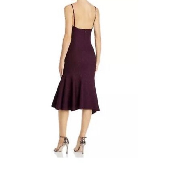 NWT Avery G Flounce Midi Dress - Picture 2 of 8